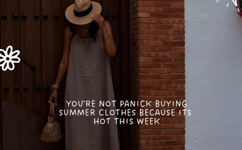 A Taupe Strapless Maxi Dress with Straw Accessories for Resort Days